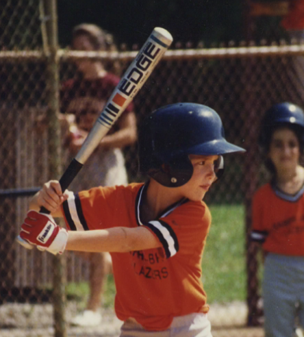 Michael Cohn playing sports growing up