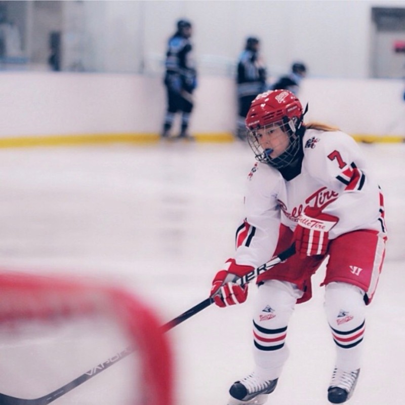 Michel Faliski playing sports growing up